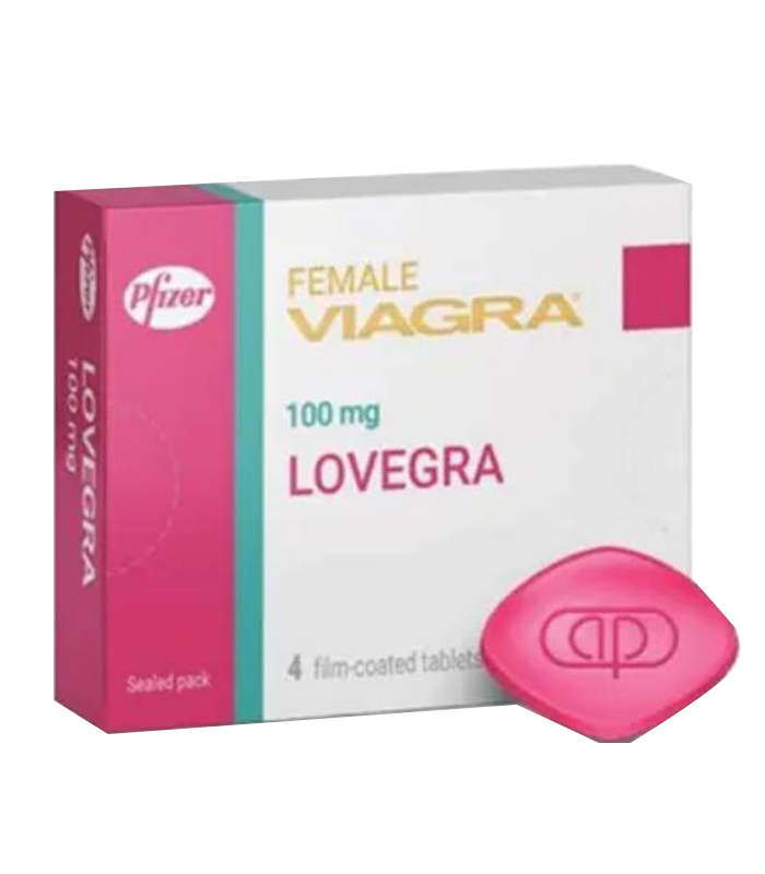 威而柔 LOVEGRA 100mg 輝瑞原廠｜女用威而鋼｜改善性冷感 提升性慾 4顆裝